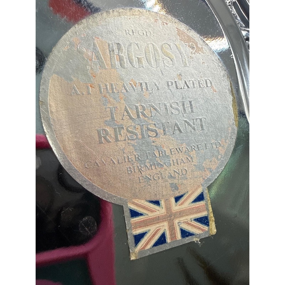 Vintage‎ Argosy Queen Elizabeth II Silver Jubilee Commemorative Tray 1952-1977 - Picture 9 of 10
